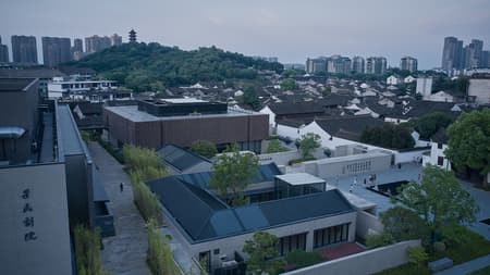 Cai Yuanpei Square and Jiemin Library